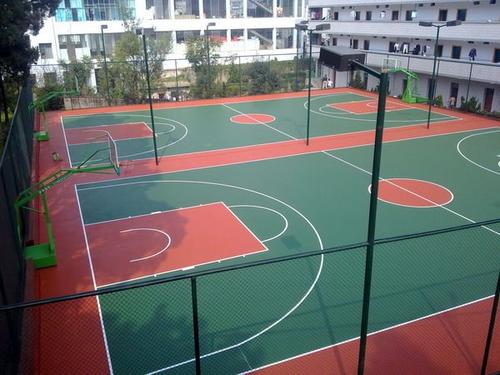 遵义贵州篮球场施工浅谈篮球场施工对地面的要求