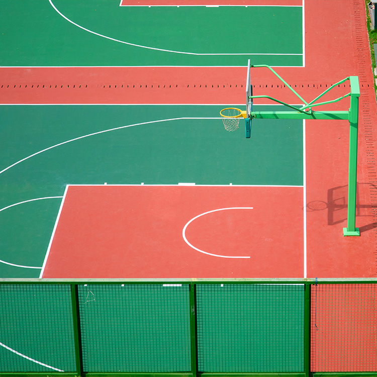 遵义篮球场地面施工材料有哪些种类?